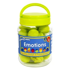 Easy Grip Stampers with Emotional Facial Expressions
