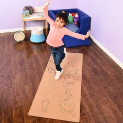 Eco-Friendly Bunny Cork Yoga Mat | Antimicrobial & Biodegradable