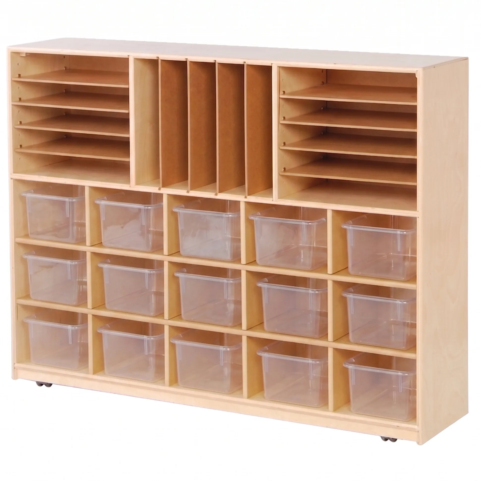 Eco-Friendly Deep Multi-Function Tall Storage Unit