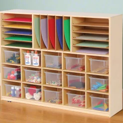 Eco-Friendly Deep Multi-Function Tall Storage Unit