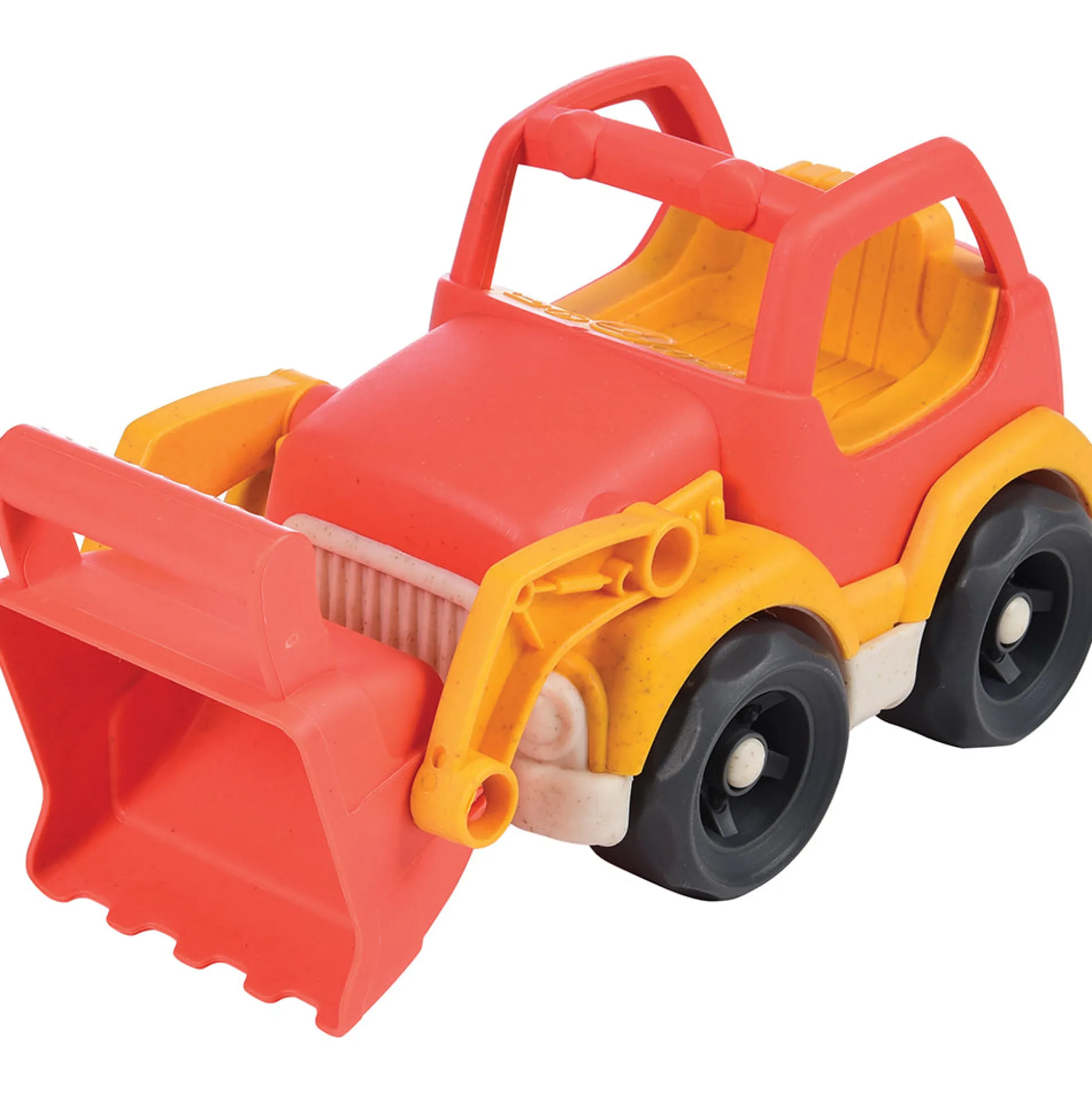 Eco-Friendly Front Loader Toy | 9-Inch Wheat Straw Construction Vehicle