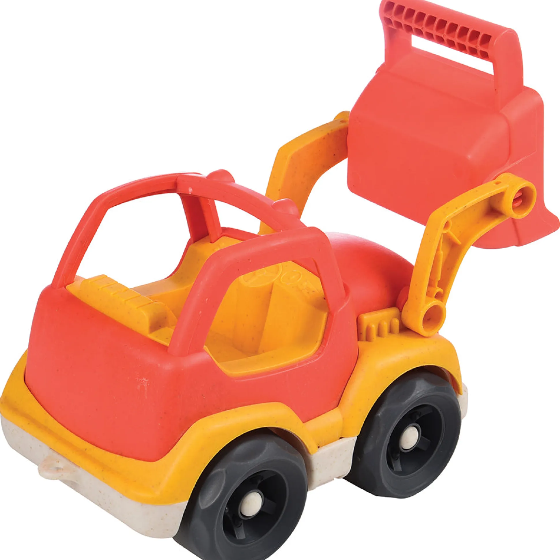 Eco-Friendly Front Loader Toy | 9-Inch Wheat Straw Construction Vehicle