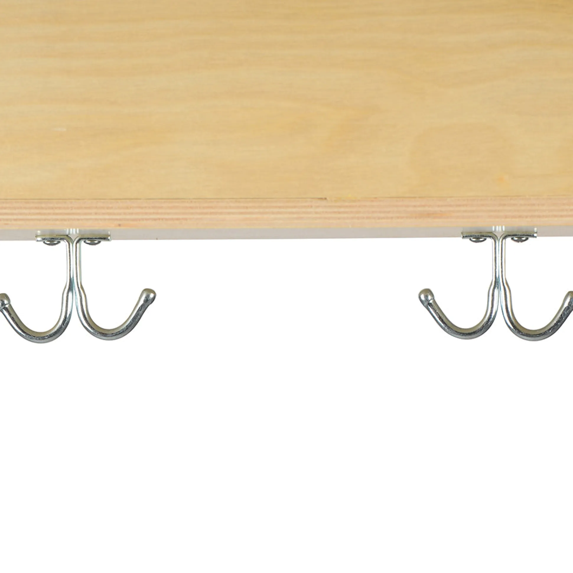 Eco-Friendly Wall Mount Cubbie Unit with Coat Hooks & Storage