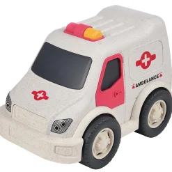 Eco-Friendly Wheat Straw Ambulance Toy