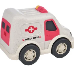 Eco-Friendly Wheat Straw Ambulance Toy