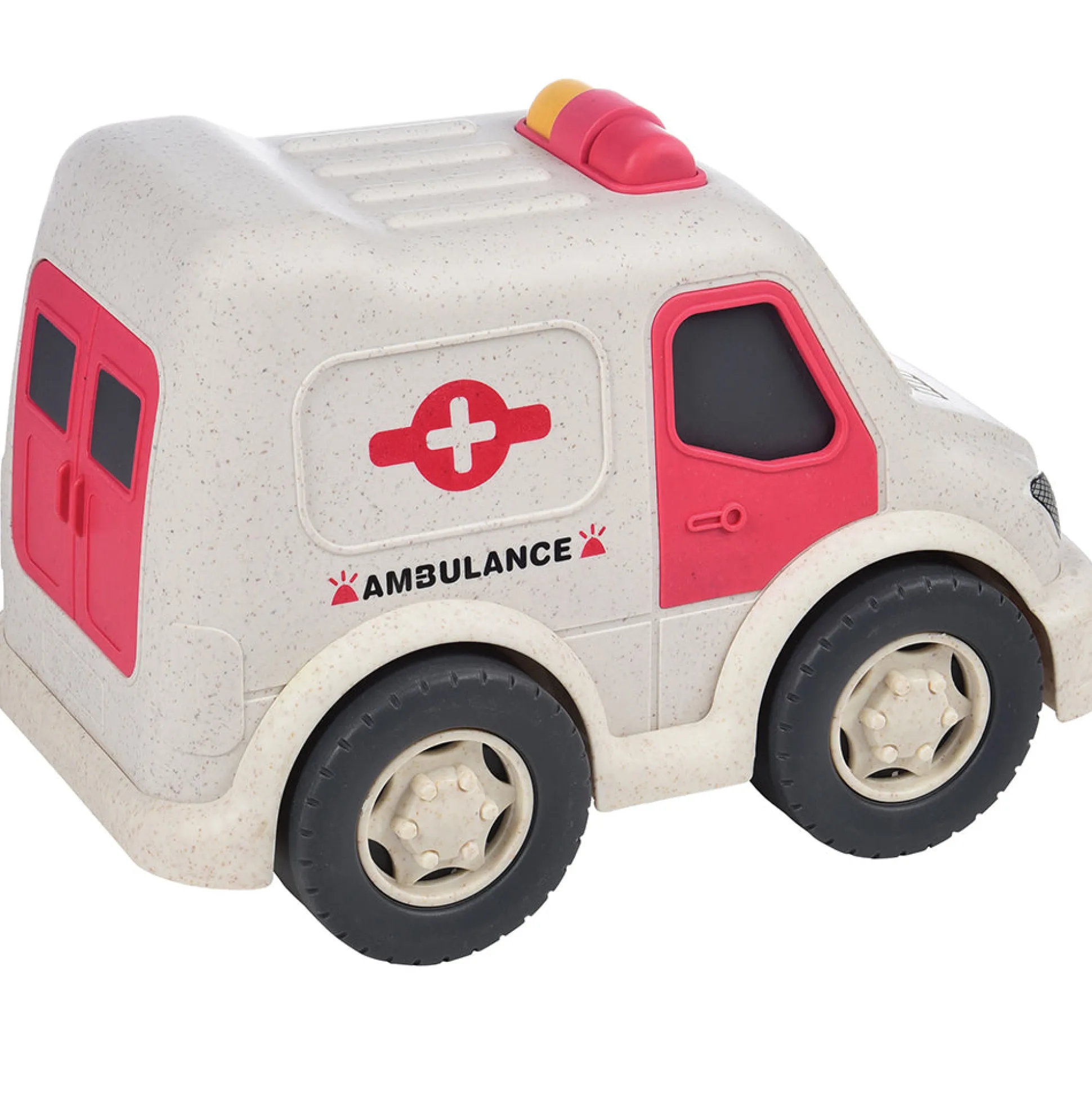 Eco-Friendly Wheat Straw Ambulance Toy