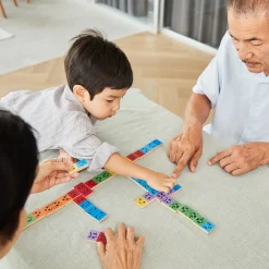 Eco-Friendly Wooden Emotion Dominoes