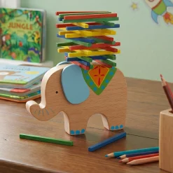 Elephant Stacking Balance Tower – Fine Motor, Focus & Coordination Toy