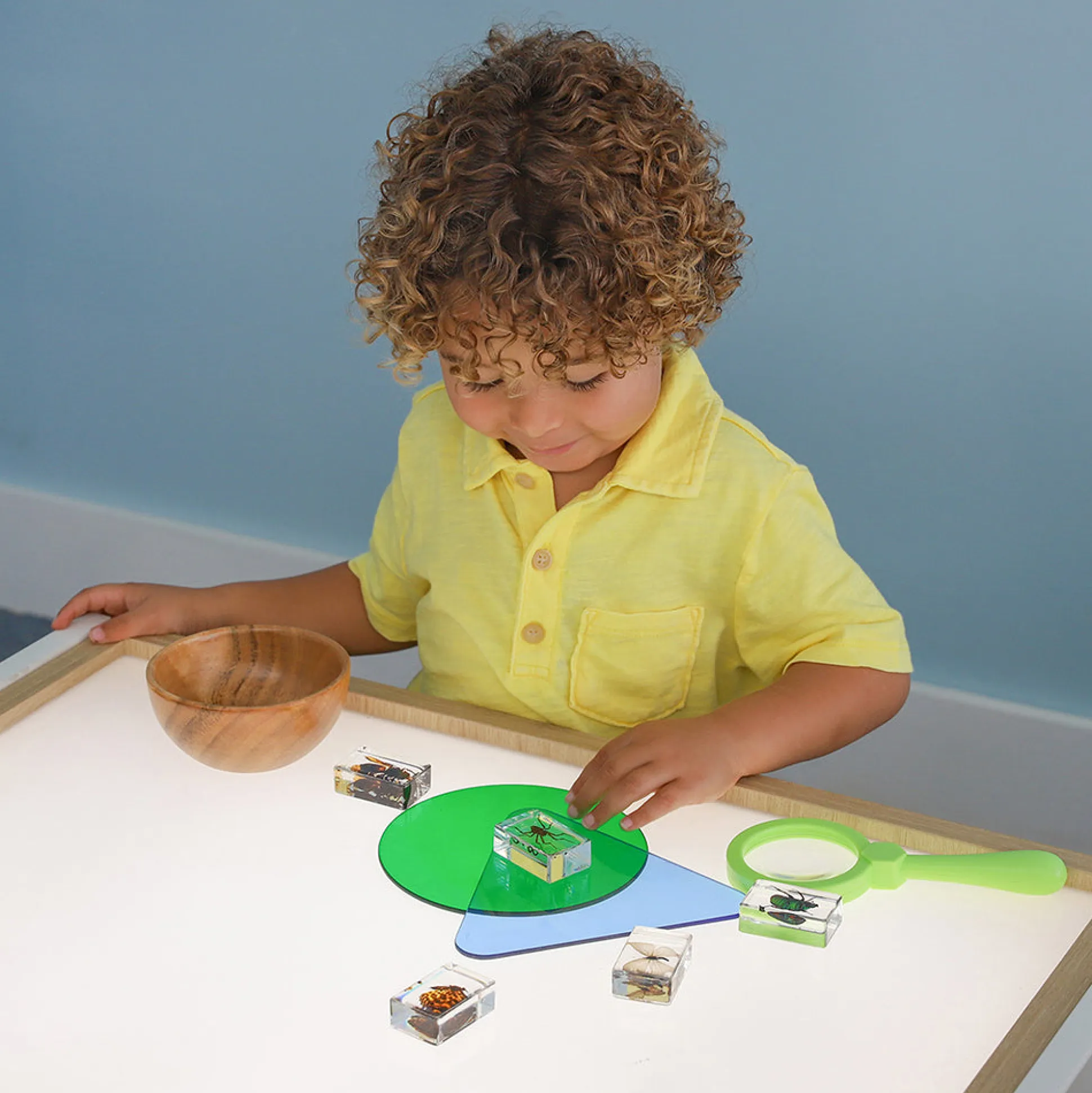 elevatED™ Adjustable LED Light Table | Modern Classroom Sensory Table with Height Adjustment