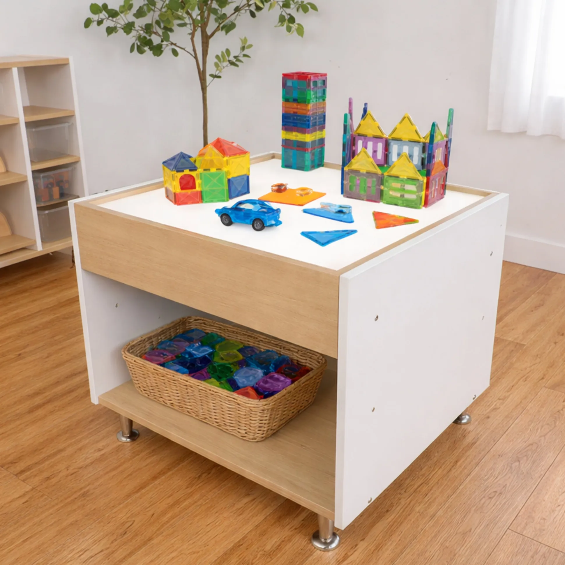 elevatED™ Adjustable LED Light Table | Modern Classroom Sensory Table with Height Adjustment