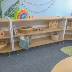elevatED™ Adjustable Shelf Cabinet | 27" High Contemporary Classroom Cabinet