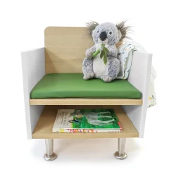 elevatED™ Children’s Arm Chair | Classroom Seating with Built-In Storage Compartment