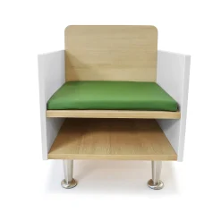 elevatED™ Children’s Arm Chair | Classroom Seating with Built-In Storage Compartment