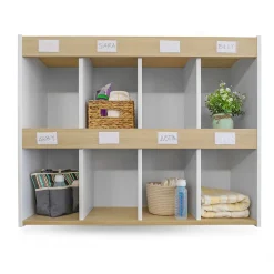 elevatED™ Diaper Bag Organizer | Wall-Mounted Storage with Eight Compartments