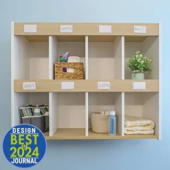 elevatED™ Diaper Bag Organizer | Wall-Mounted Storage with Eight Compartments