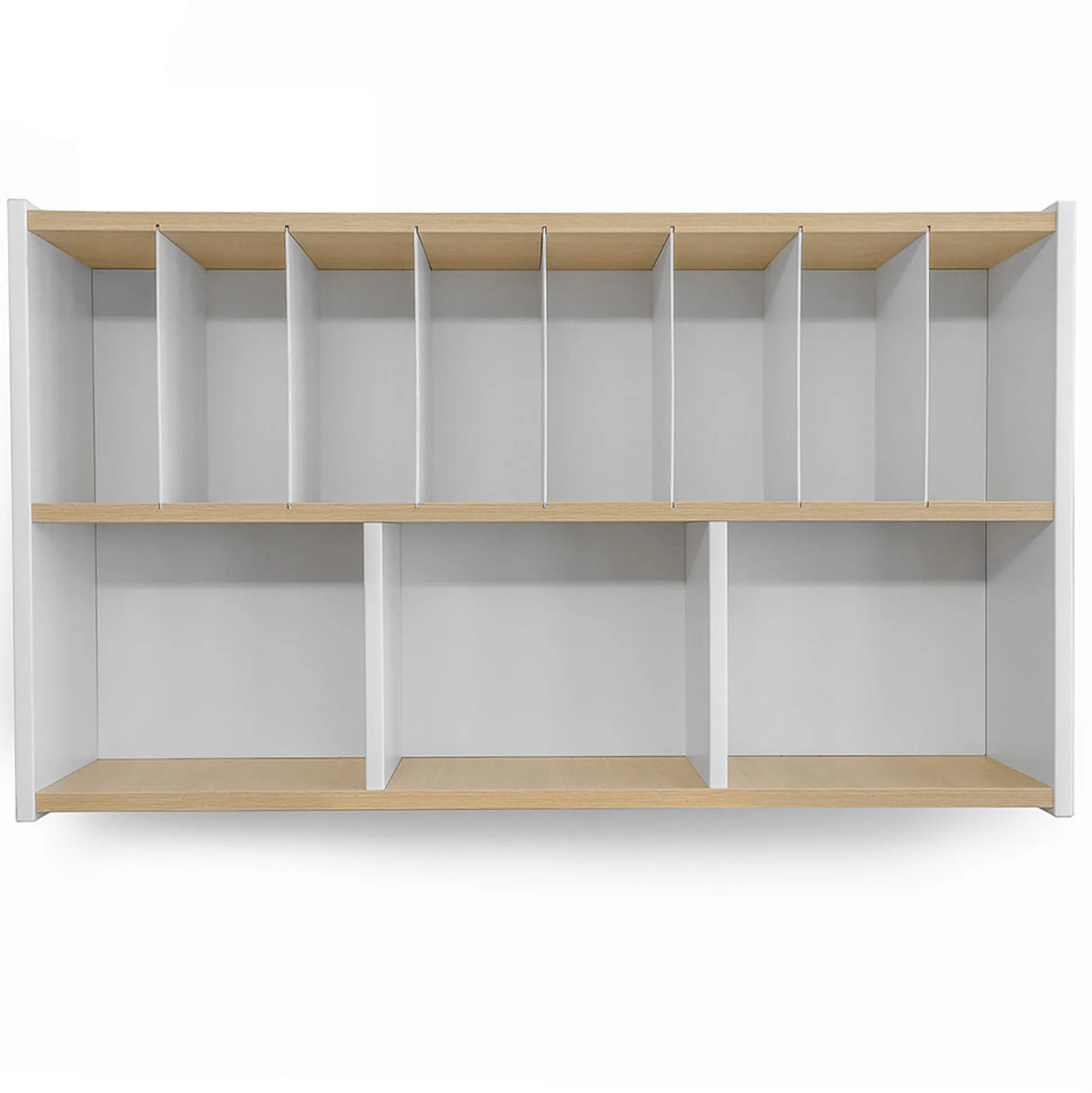 elevatED™ Diaper Supply Cabinet | Wall-Mounted Storage with Dividers