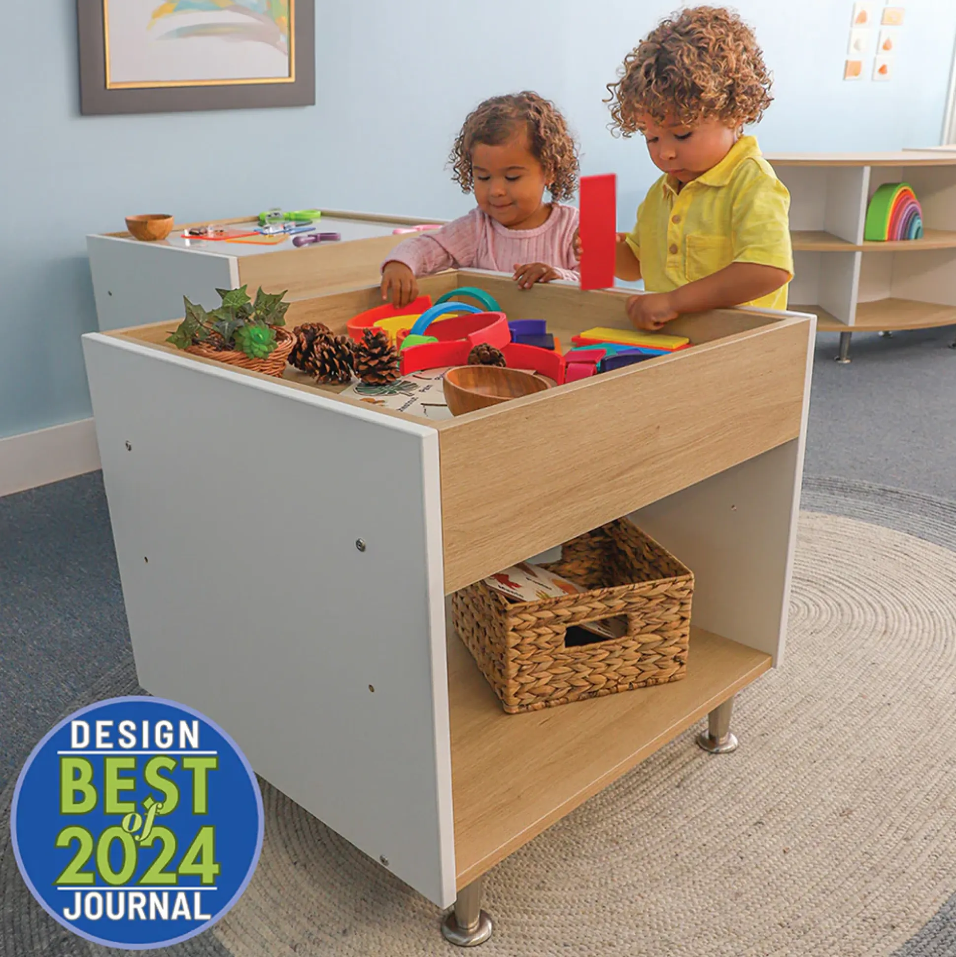 elevatED™ Discovery Table | Modern Toddler Exploration and Mobility Development Table