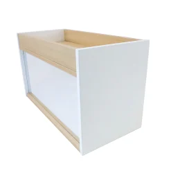 elevatED™ I-See-Me Toddler Mirror Cabinet | Shatterproof Acrylic Mirror and Built-In Storage