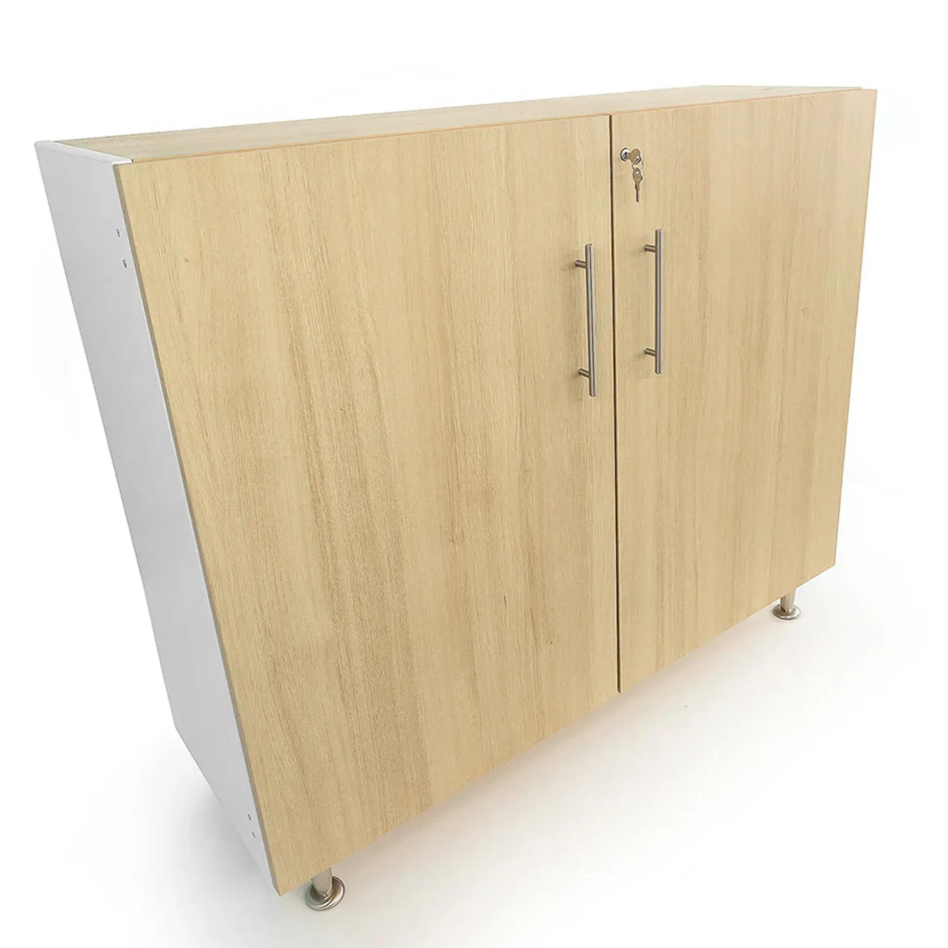 elevatED™ Lockable Wall Cabinet | Classroom Storage with Locking Doors