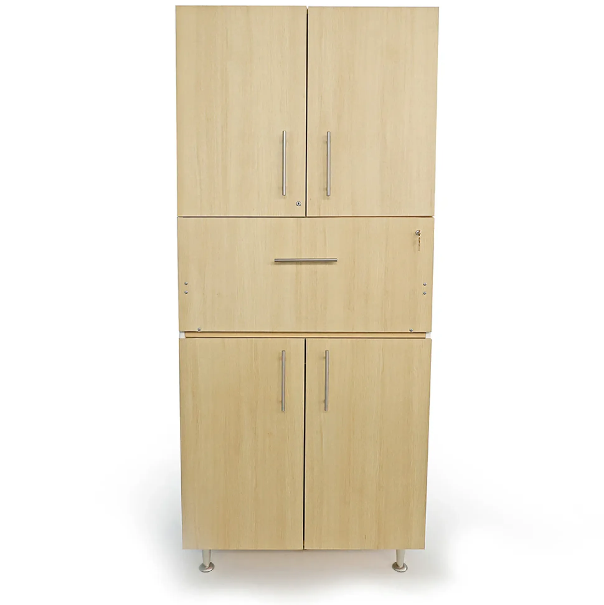 ElevatED™ Teacher Workstation Cabinet | Modern Classroom Desk & Storage Organizer