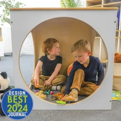 elevatED™ White Play House Cube | Modern Quiet Space Pod