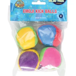 Emoji Sensory Kickballs - Set of 4