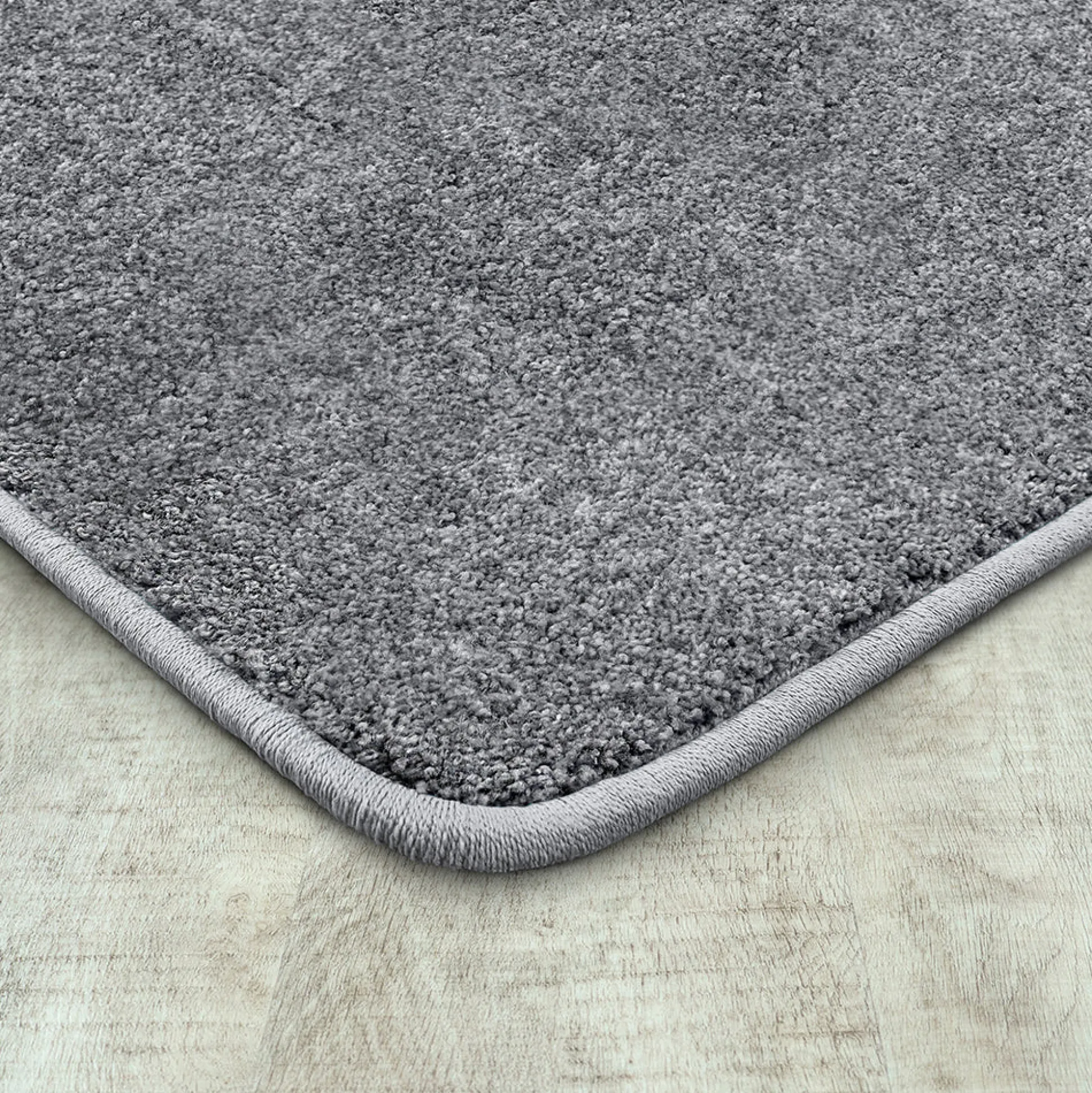 Endurance Rectangular Silver Area Rug
