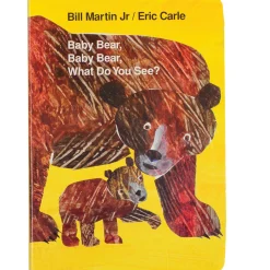 Eric Carle Board Book 4-Piece Set | Brown Bear Series Collection
