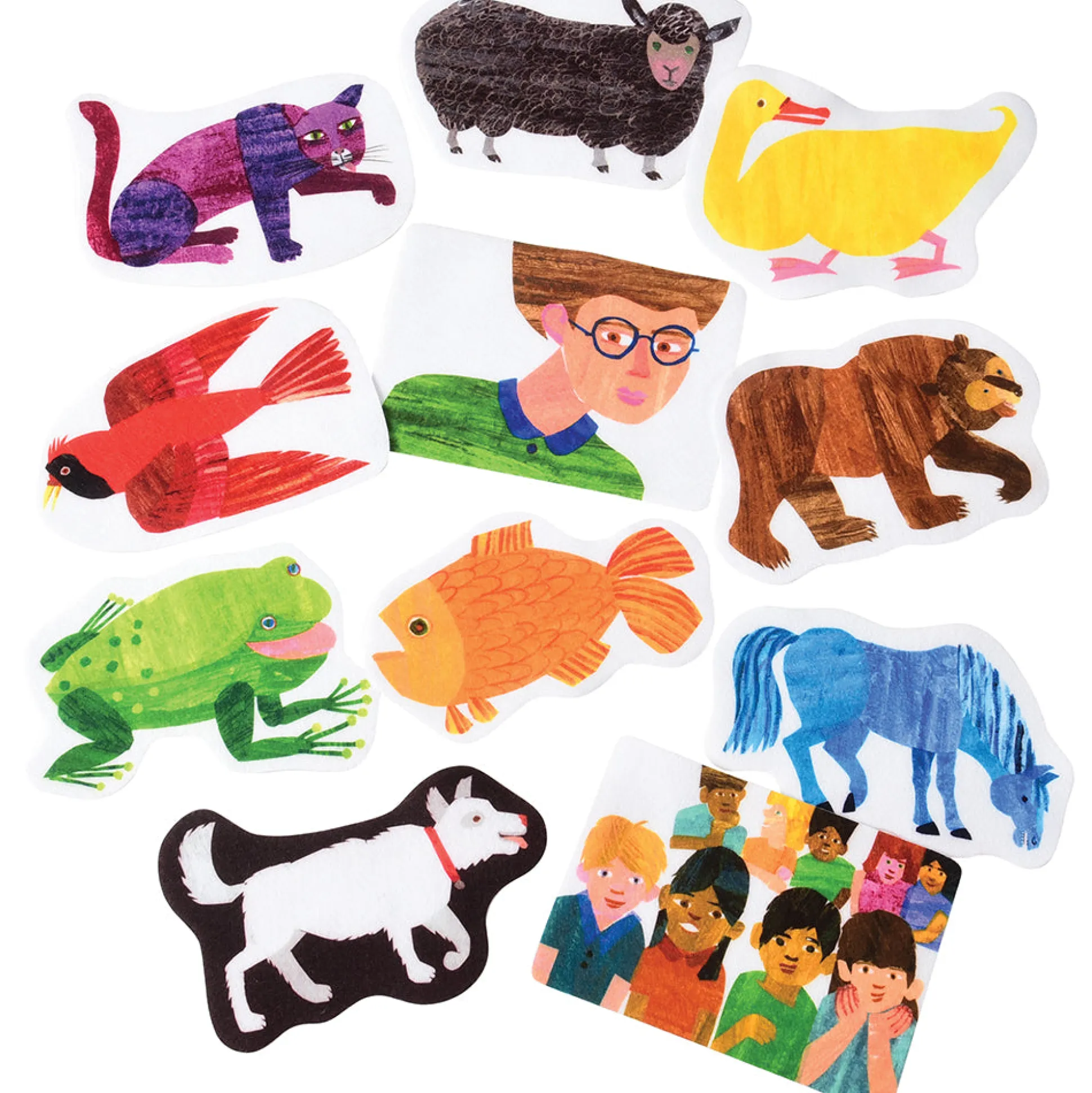 Eric Carle Flannel Board Sets / Set of 3