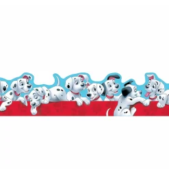Eureka Disney 101 Dalmatians Puppies Extra Wide Scalloped Bulletin Board Deco Trim Border, 12-Pack (EU-845211)