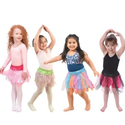 Fancy Fun 3-Layer Tulle Tutus | 4-Piece Magical Dress-Up Set