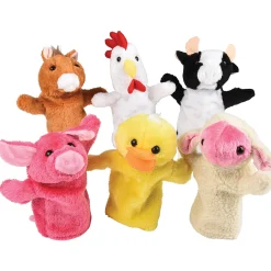 Farm Animal Plush Puppets