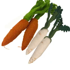 Farm-to-Table Wool Felt Veggie Crate