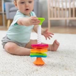 Fat Brain Toddler Sensory Toy Bundle | 9-Piece STEM & Fine Motor Development Set