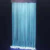 Fiber Optic Light Curtain | 50-Strand Therapeutic Sensory Lighting with Cool-Touch Fibers & 8-Color Modes