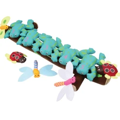 Five Green & Speckled Frogs Song & Storybook Props Set