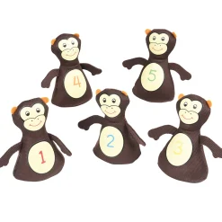 Five Little Monkeys Jumping on the Bed Storytelling Set with Soft Props & Book*