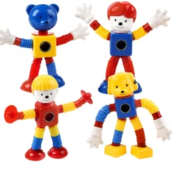 Flexible Pop Builders & Connectors – 75 Piece STEM Set