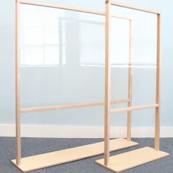 Floor Standing Acrylic Partition