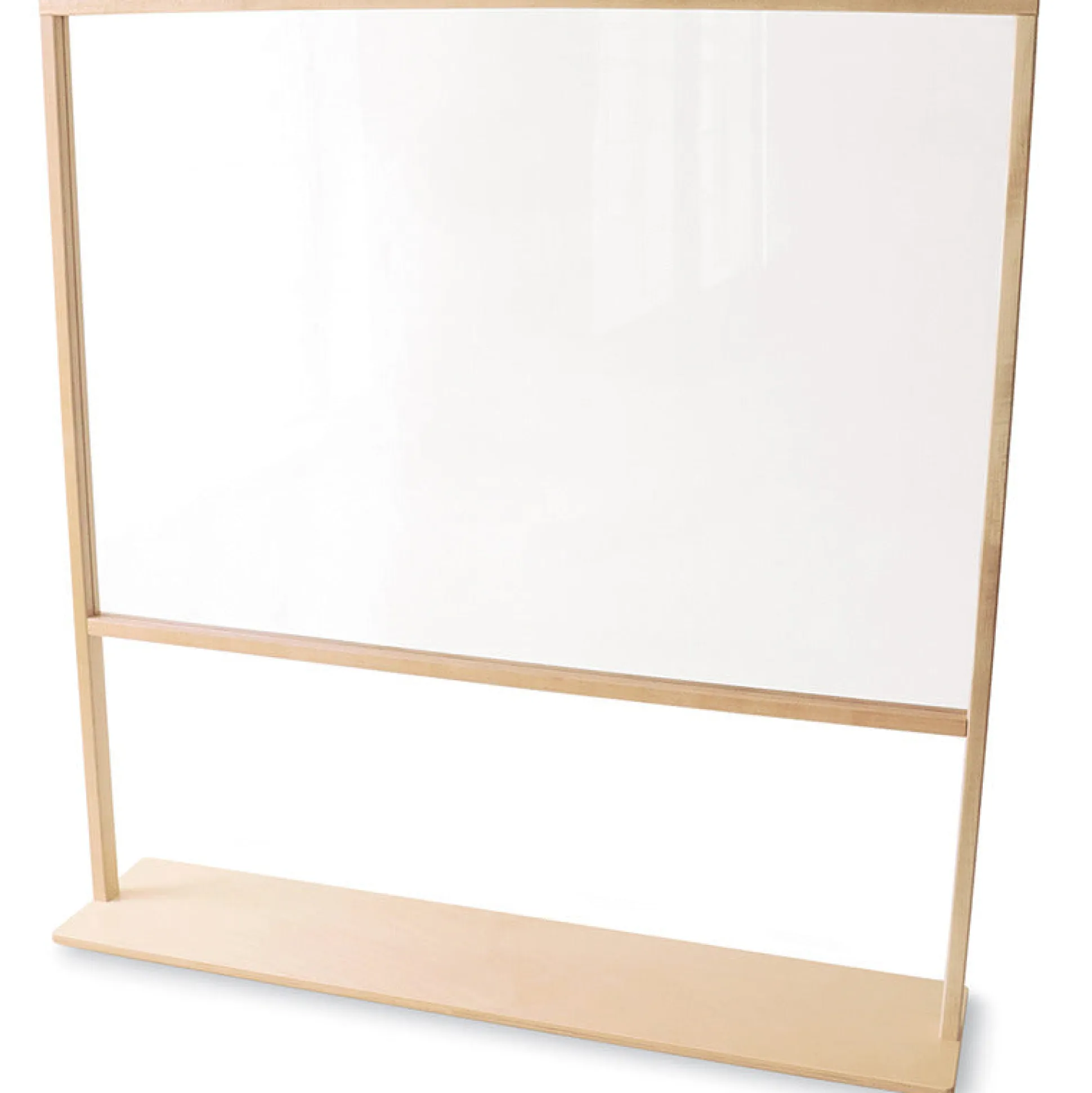 Floor Standing Acrylic Partition