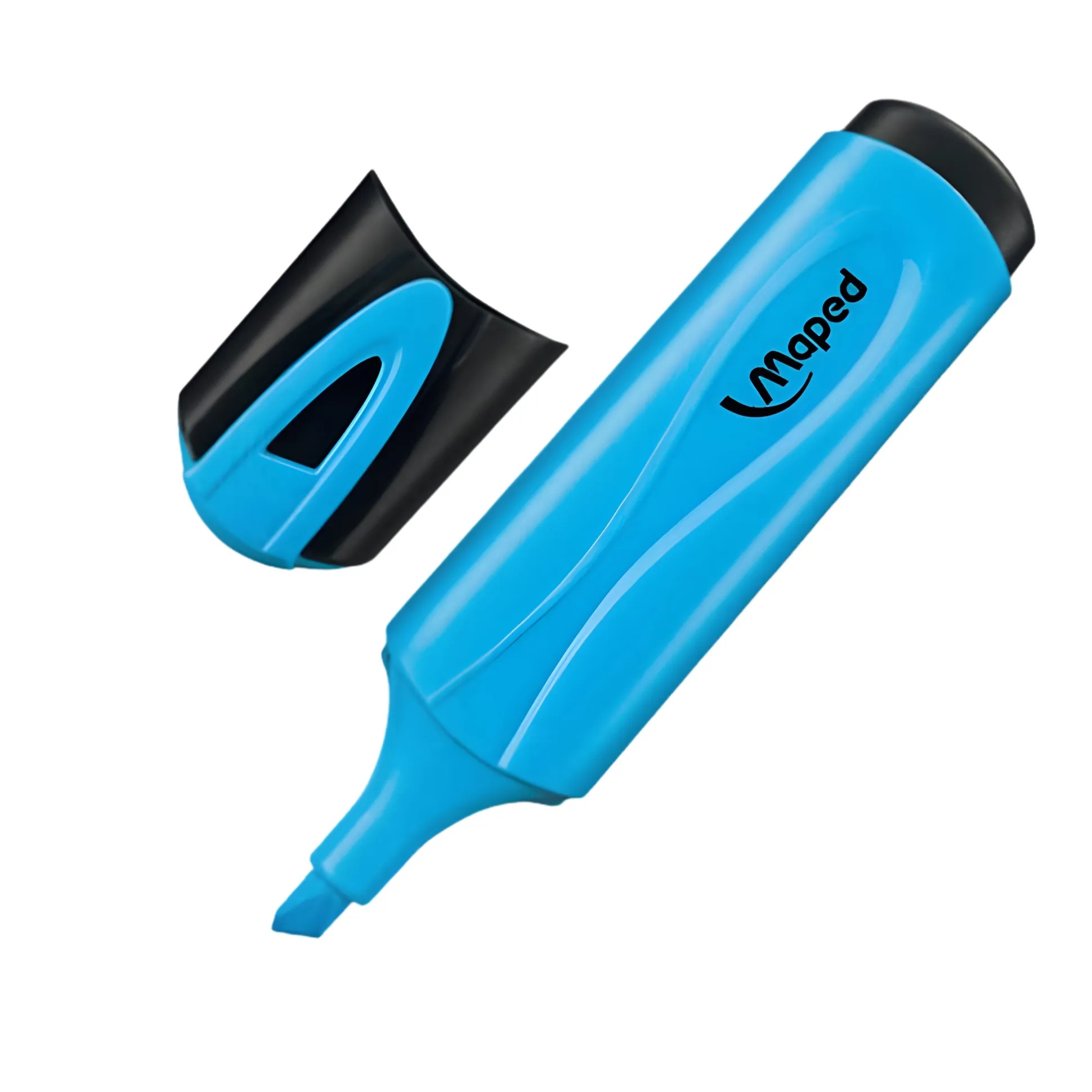 Fluorescent Blue Highlighter – Chisel Tip (1–5 mm)