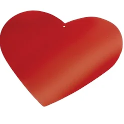 4" Foil Heart Cutouts – Set of 36