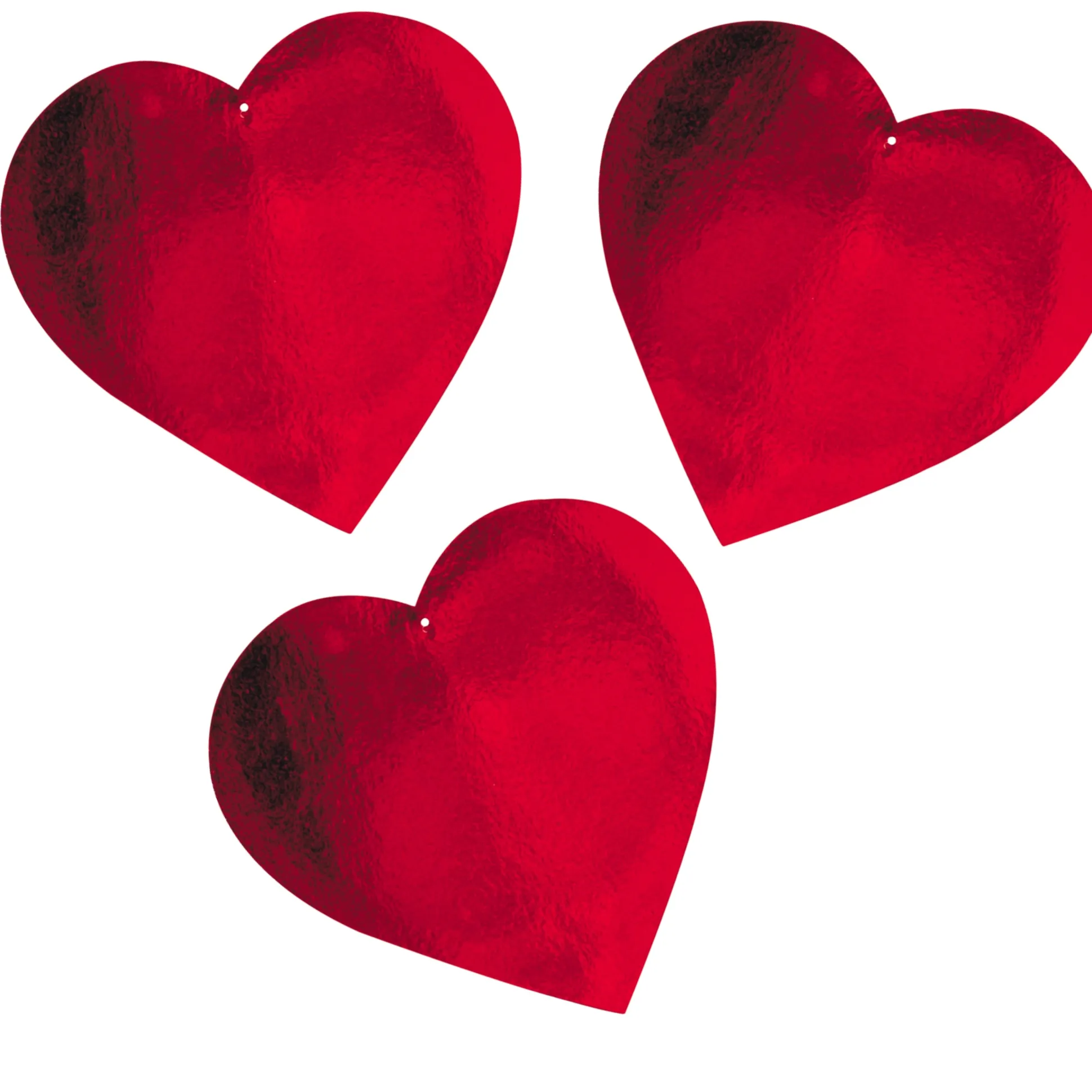 9" Foil Hearts – Set of 24 | Classroom Décor, Crafts & Celebration Displays