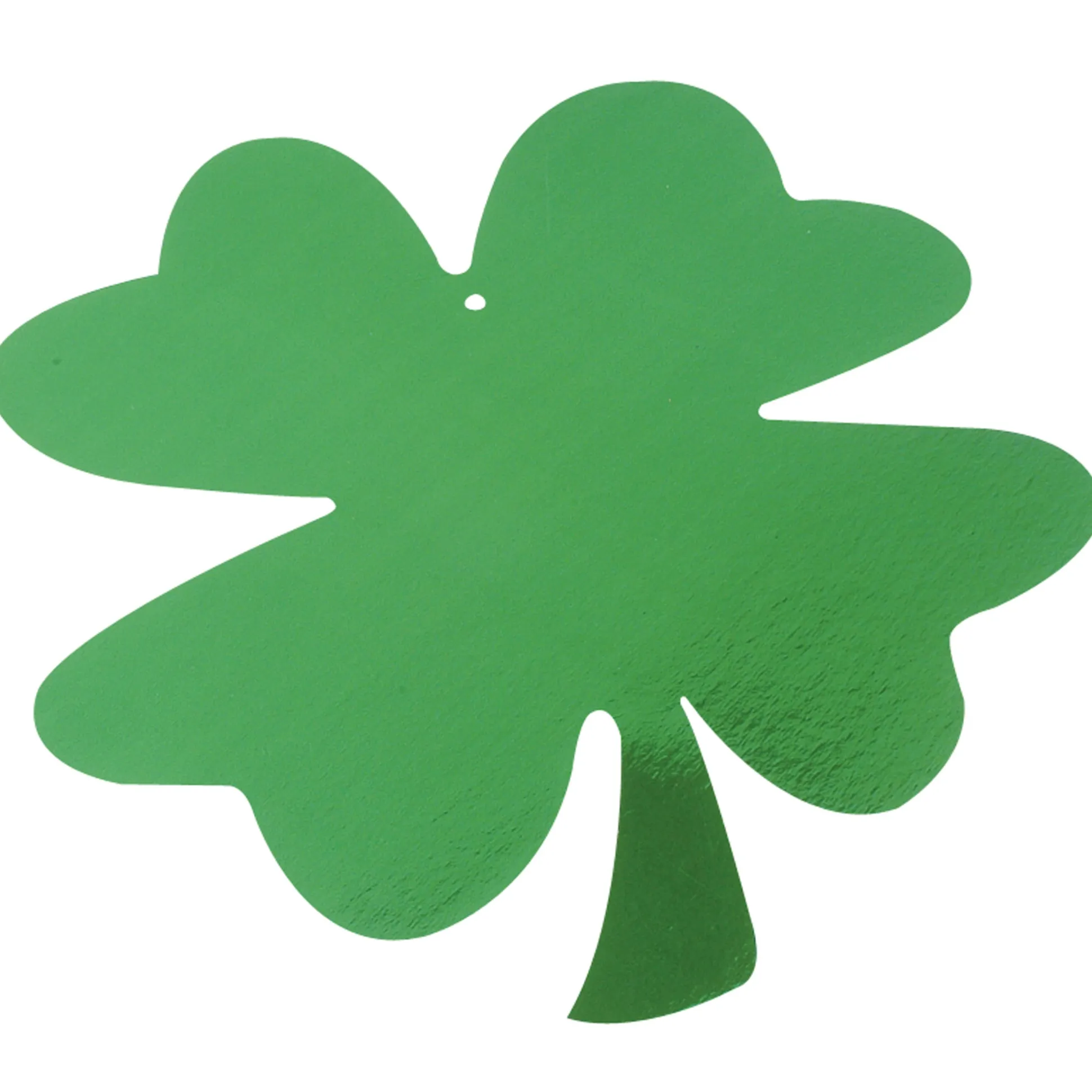 9" Foil Shamrocks – Set of 24 | Classroom Décor, Crafts & Holiday Displays