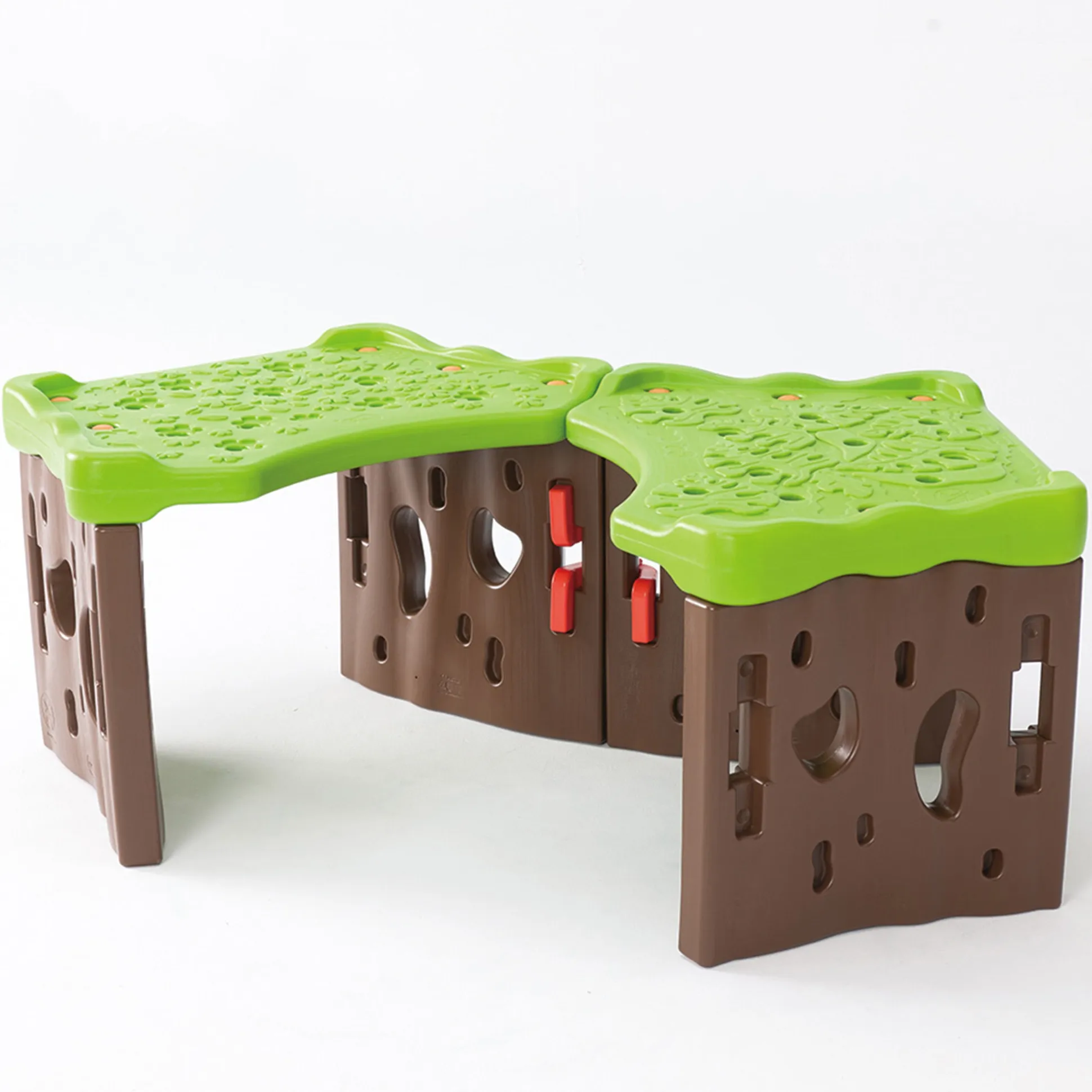 Forest Tunnel Crawl & Balance Play Set | 6-Piece Modular Gross Motor Activity Center
