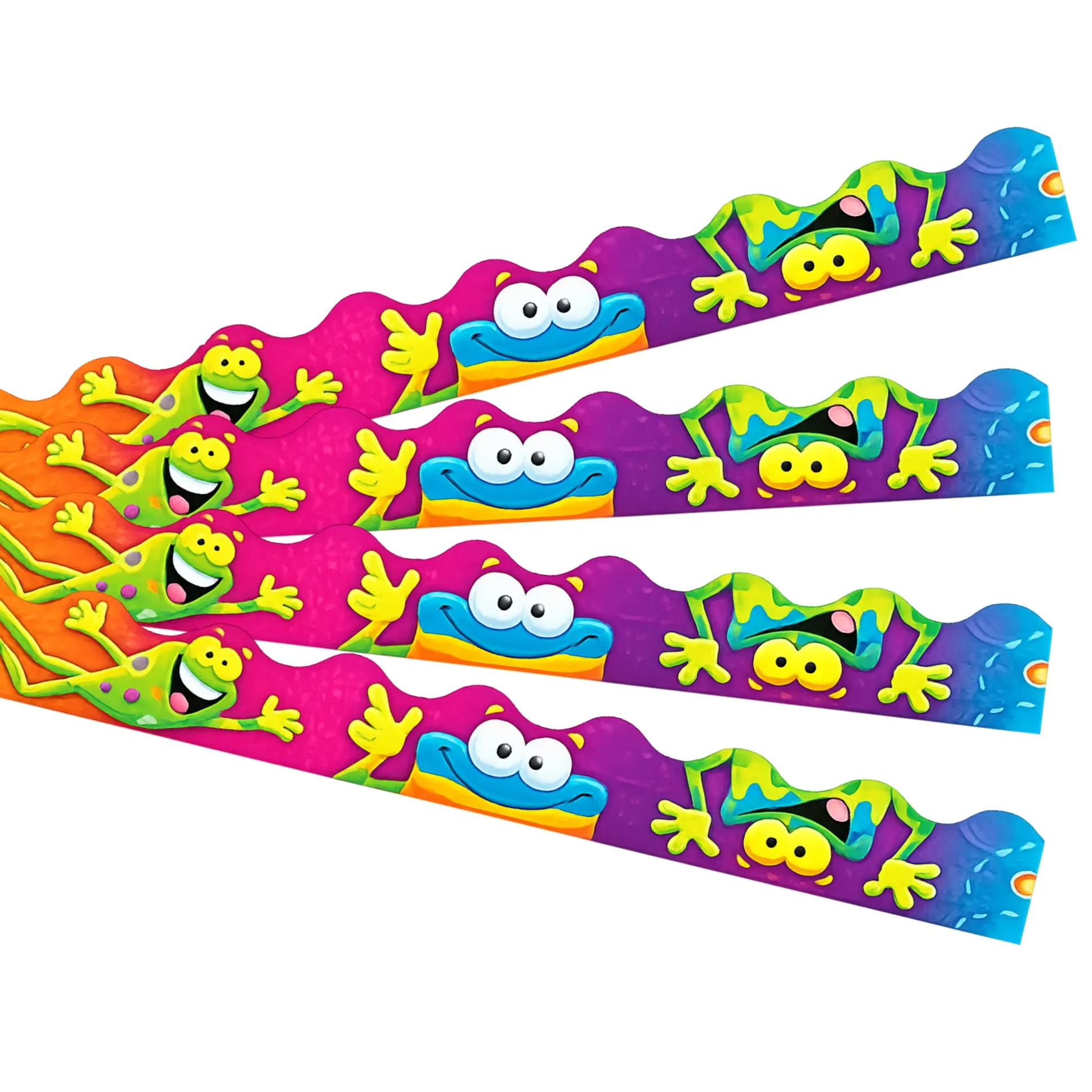 Frog-Tastic Classroom Bulletin Board Trimmer - Set of 12