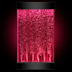3ft Wall-Mounted Bubble Wall | Color-Changing LED Sensory Panel with Remote Control
