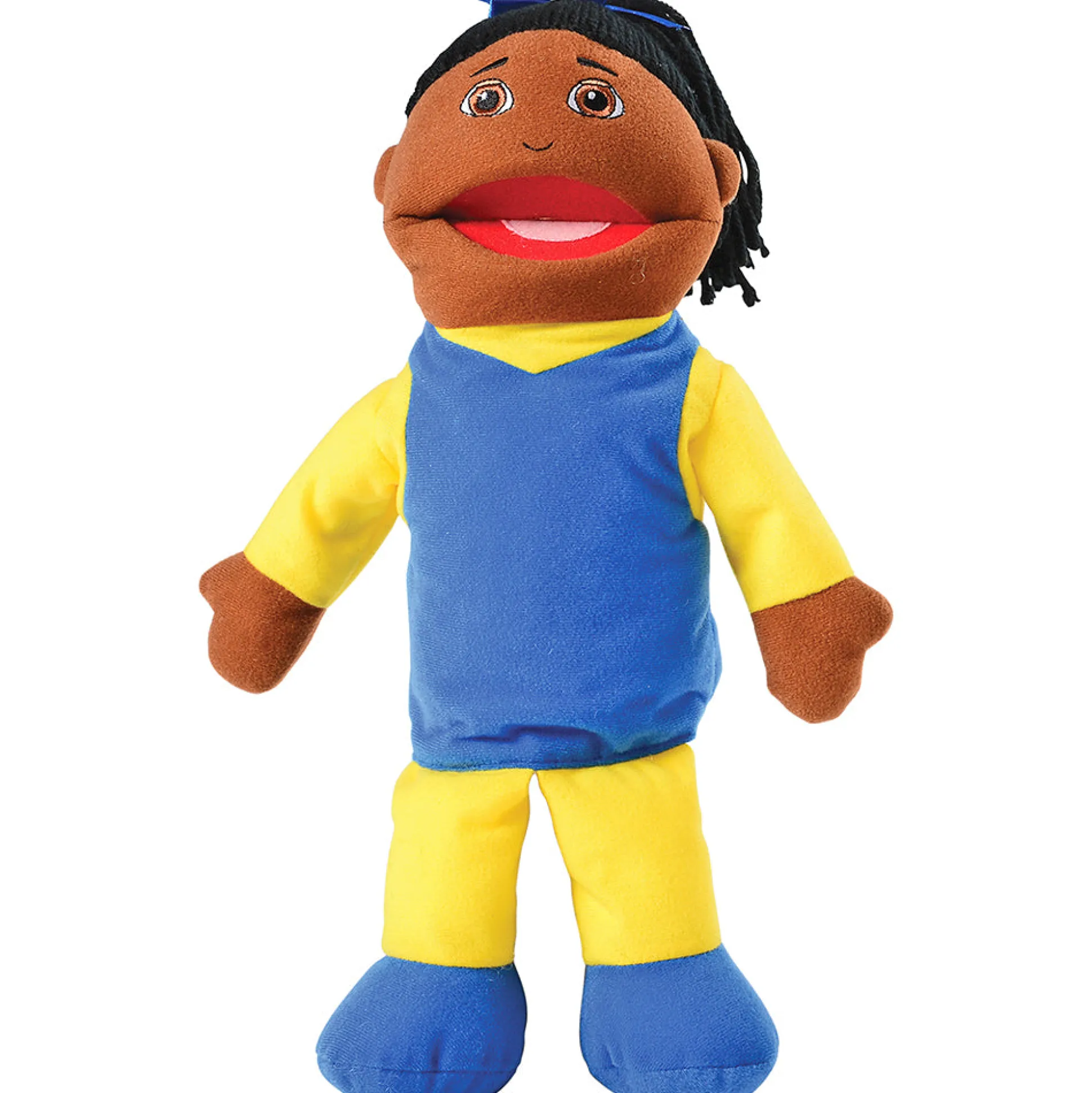 Full Bodied African American Family Puppets | 4 Piece Set