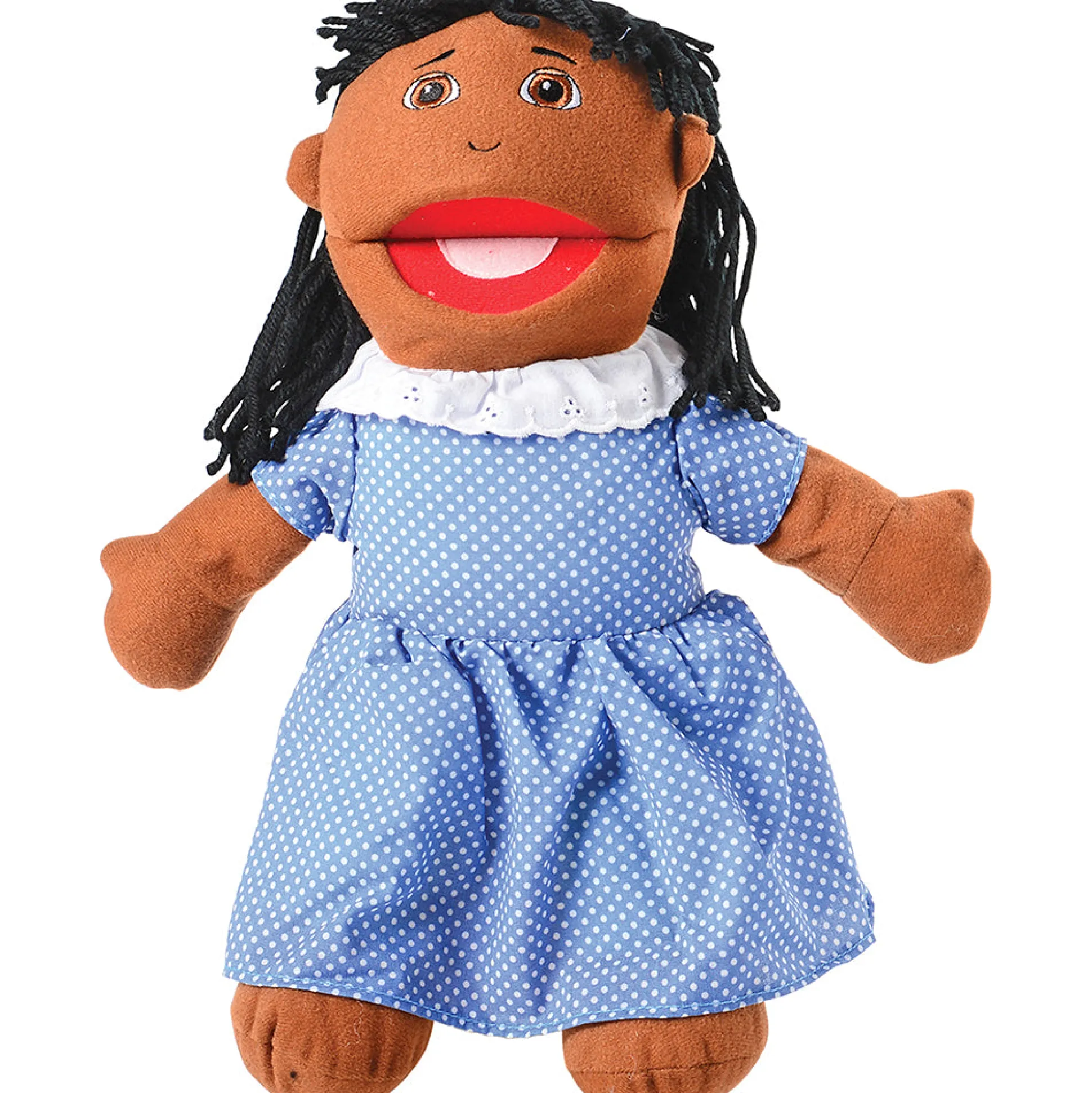 Full Bodied African American Family Puppets | 4 Piece Set