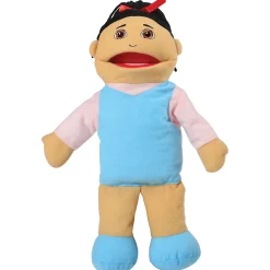 Full Bodied Asian Family Puppets | 4 Piece Set